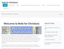 Tablet Screenshot of christianreiki.org